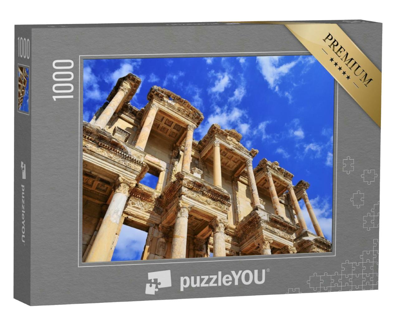 Puzzle 1000 Teile „Antike Bibliothek des Celsus, Ephesus, Türkei“