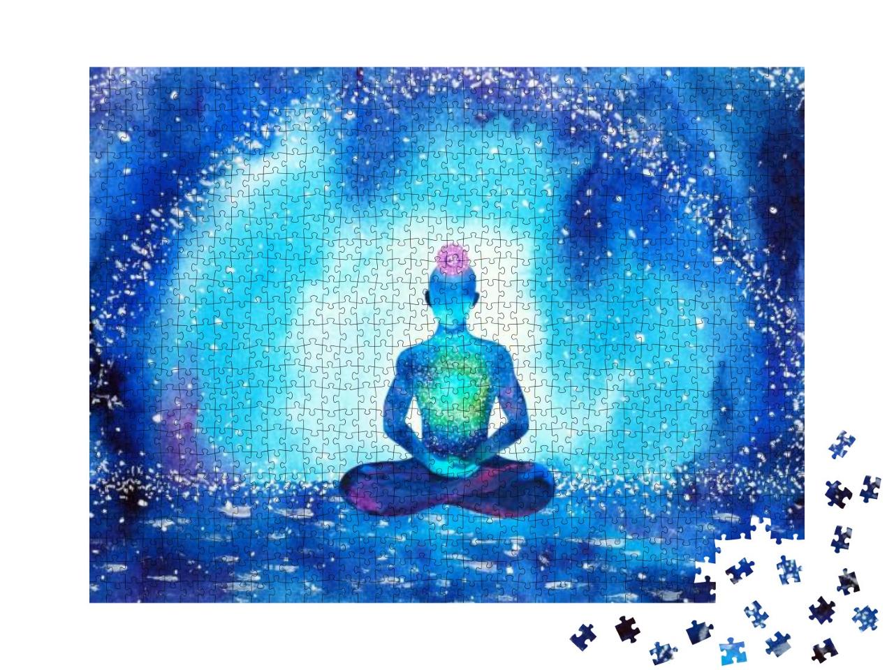 Puzzle 1000 Teile „Meditation“
