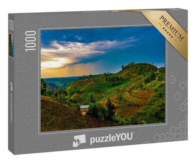 Puzzle 1000 Teile „Queen Elizabeth National Park, Uganda, Zentralafrika“