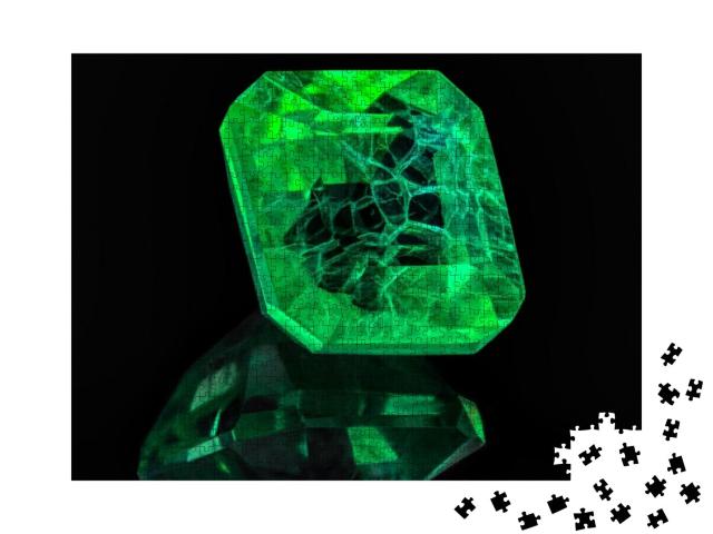 Puzzle 1000 Teile „Smaragd“