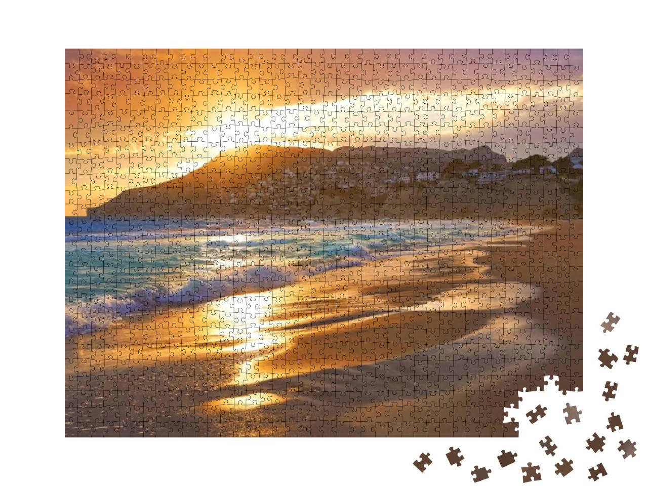 Puzzle 1000 Teile „Arenal Bol Strand, Alicante, Costa Blanca“