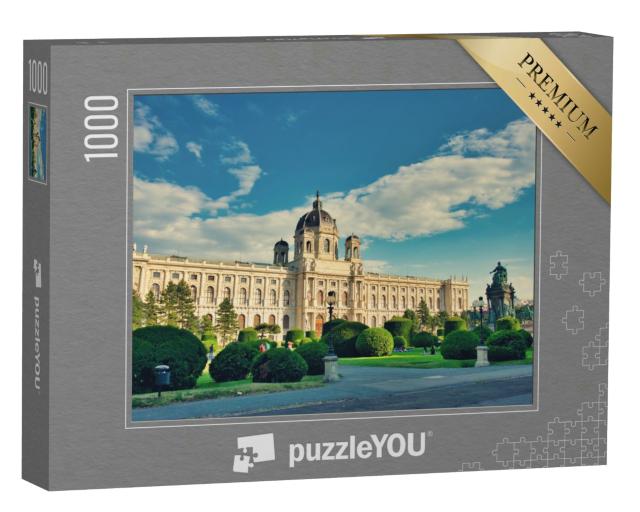 Puzzle 1000 Teile „Maria-Theresien-Platz in Wien“