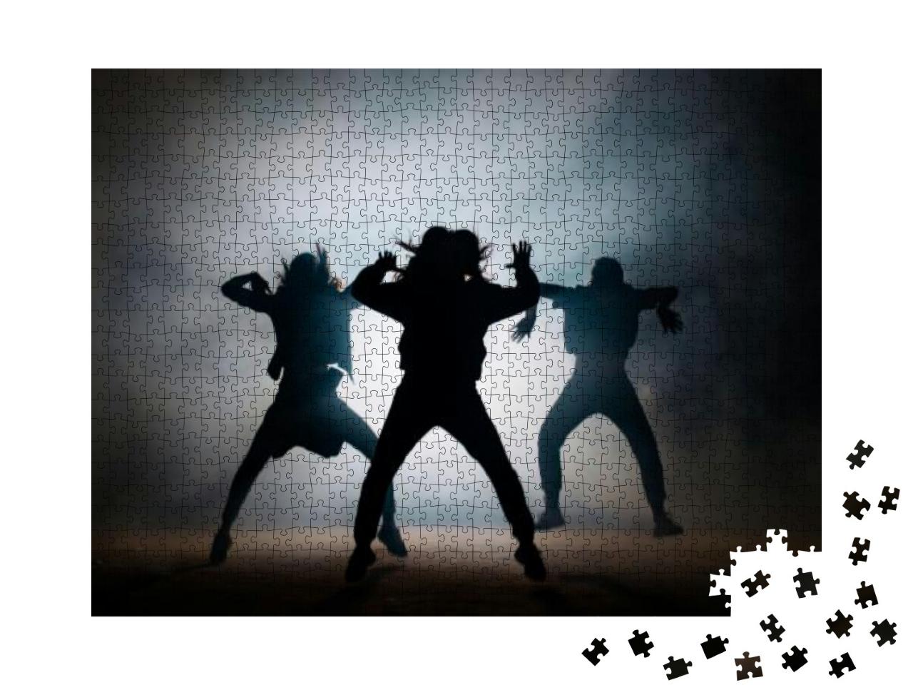 Puzzle 1000 Teile „Hip-Hop-Tänzer auf der Bühne“