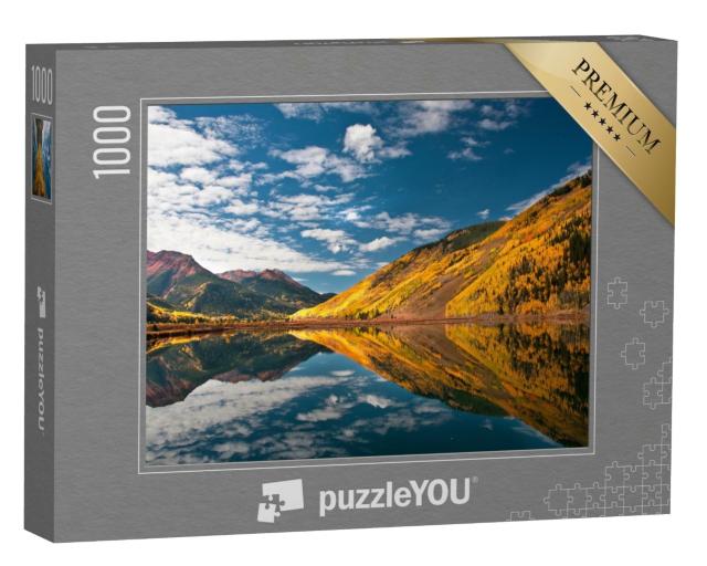 Puzzle 1000 Teile „Rocky Mountain: Colorado zum Herbst“