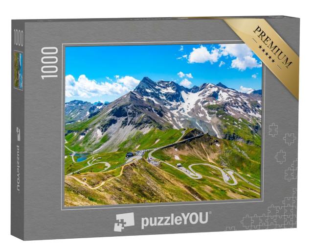Puzzle 1000 Teile „Großglockner-Hochalpenstraße in den Hohen Tauern, Österreich“