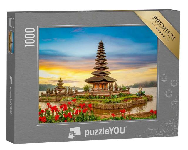 Puzzle 1000 Teile „Pura Ulun Danu Bratan, Hindu-Tempel in Bali, Indonesien“