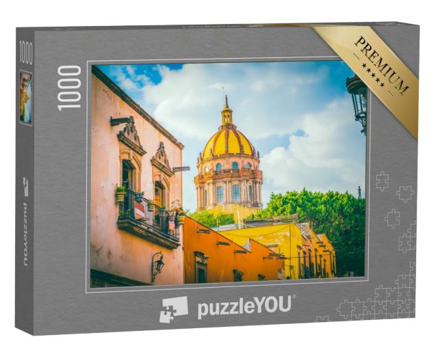 Puzzle 1000 Teile „Bezauberndes San Miguel de Allende, Mexiko“