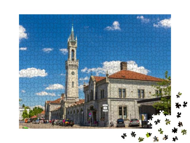 Puzzle 1000 Teile „Bahnhof von Konstanz, Deutschland“