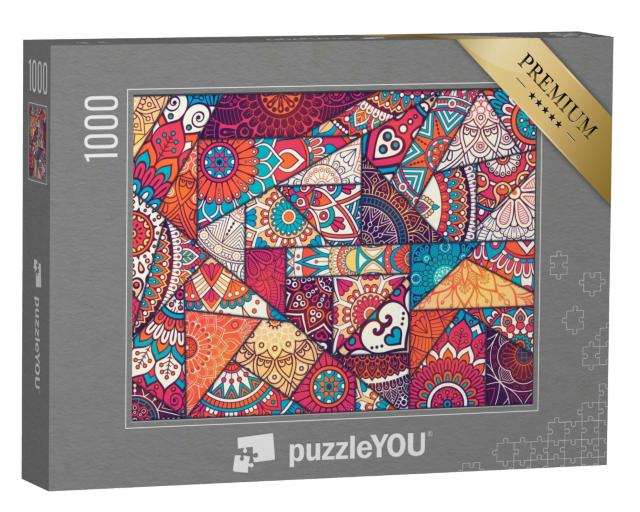 Puzzle 1000 Teile „Patchwork-Muster“