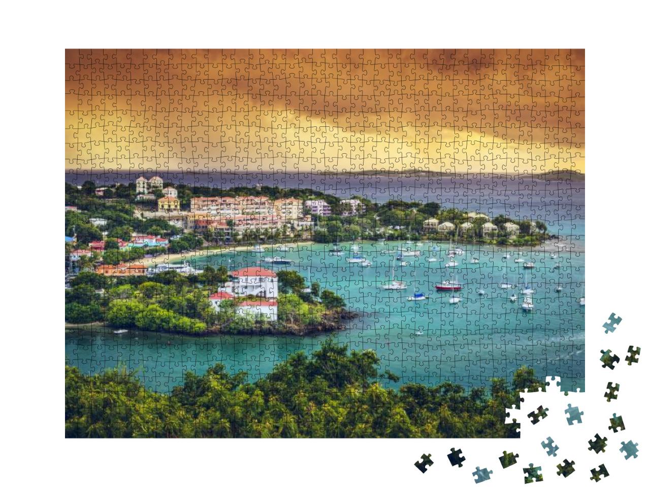 Puzzle 1000 Teile „St. John, US Virgin Islands, Karibik“