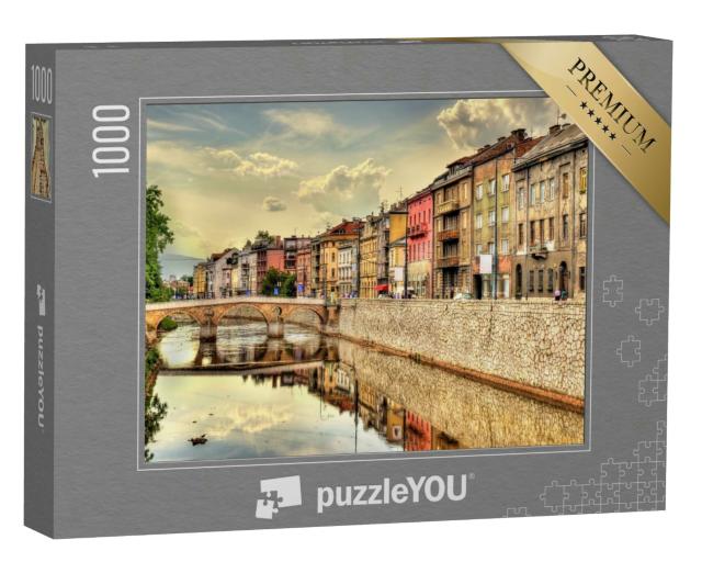 Puzzle 1000 Teile „Historisches Zentrum von Sarajevo, Bosnien und Herzegowina“