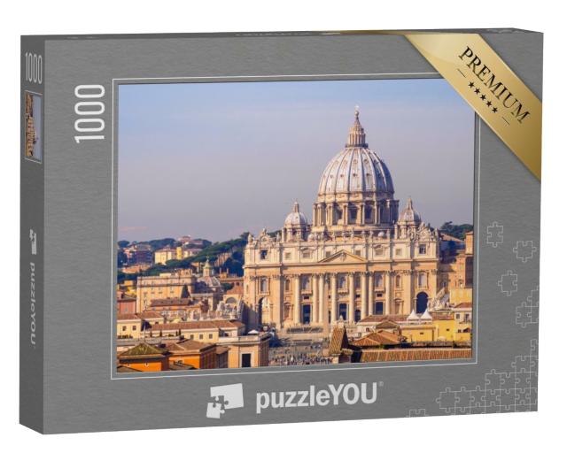 Puzzle 1000 Teile „Petersdom im Vatikan, Rom“