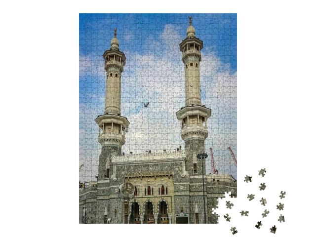 Puzzle 1000 Teile „Minarette in Mekka, Saudi-Arabien“