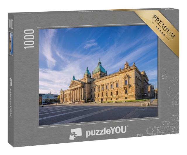 Puzzle 1000 Teile „Das Bundesverwaltungsgericht in Leipzig“
