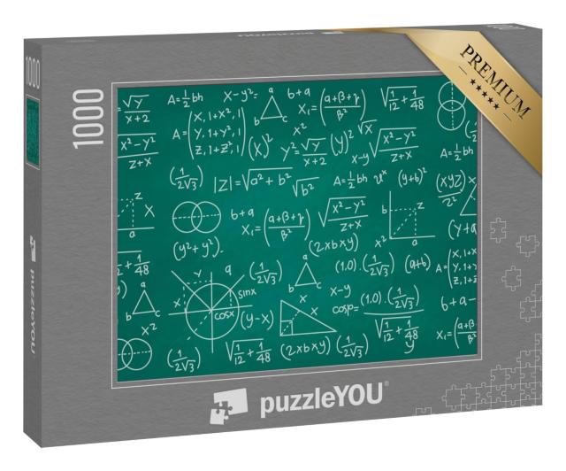 Puzzle 1000 Teile „Kreidetafel“