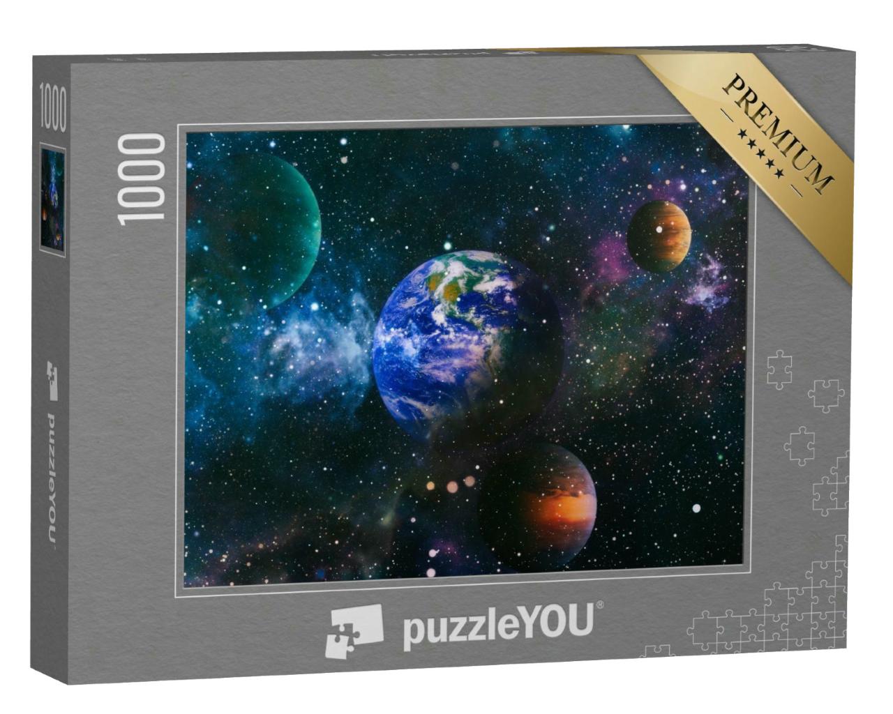 Puzzle 1000 Teile „Die Schönheit des Universums“