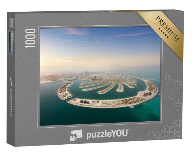 Puzzle 1000 Teile „Künstliche Palmeninsel, Dubai, Vereinigte Arabische Emirate“