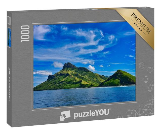 Puzzle 1000 Teile „Blick auf die tropischen Inseln der Fidschi-Inseln“