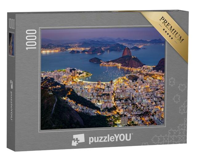 Puzzle 1000 Teile „Blick auf Rio de Janeiro“