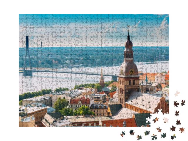 Puzzle 1000 Teile „Riga, Lettland“