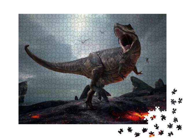 Puzzle 1000 Teile „Tyrannosaurus Rex“