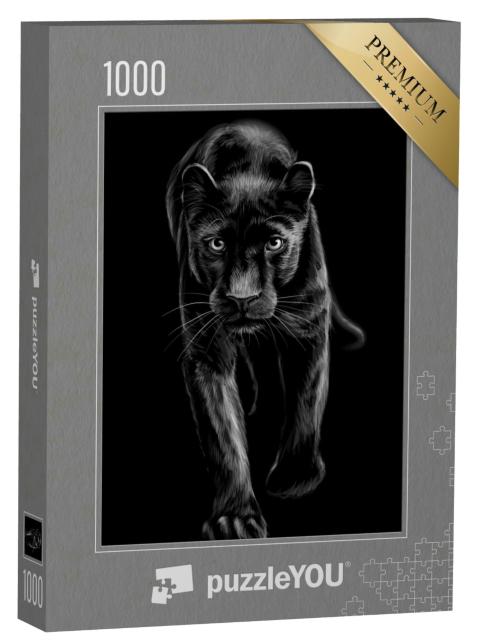 Puzzle 1000 Teile „Panther “