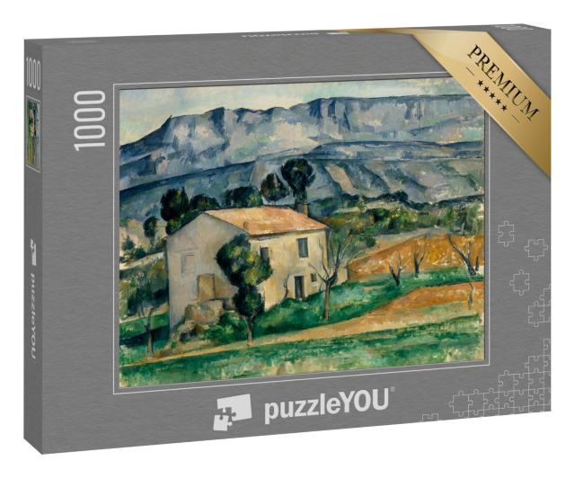 Puzzle 1000 Teile „Paul Cézanne - Haus in der Provence“