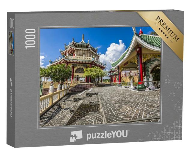 Puzzle 1000 Teile „Pagode des taoistischen Tempels in Cebu, Philippinen“