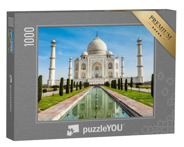 Puzzle 1000 Teile „Taj Mahal, Indien“