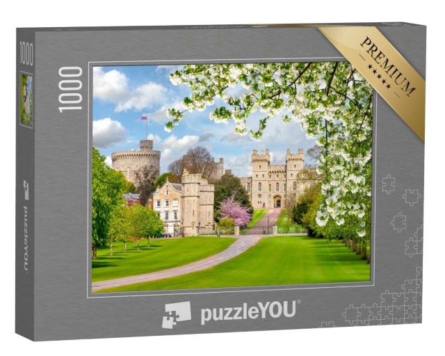 Puzzle 1000 Teile „Long Walk zum Schloss Windsor, England“
