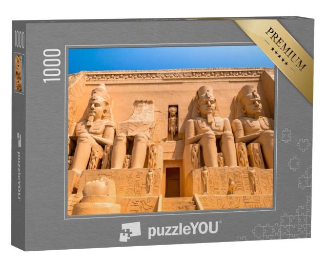 Puzzle 1000 Teile „Abu Simbel, altes Ägypten“