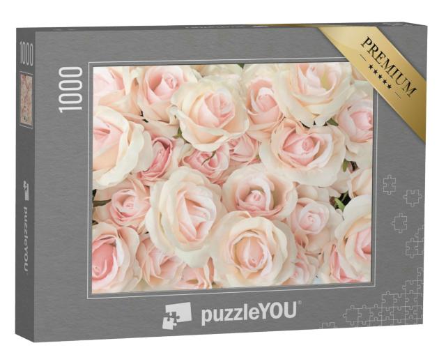 Puzzle 1000 Teile „Rosa Rose “