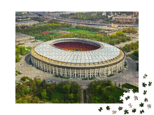Puzzle 1000 Teile „Stadion Luzniki in Moskau, Russland“
