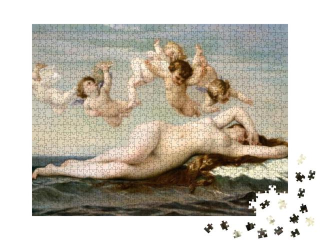 Puzzle 1000 Teile „Geburt der Venus, Alexandre Cabanel, 1875“