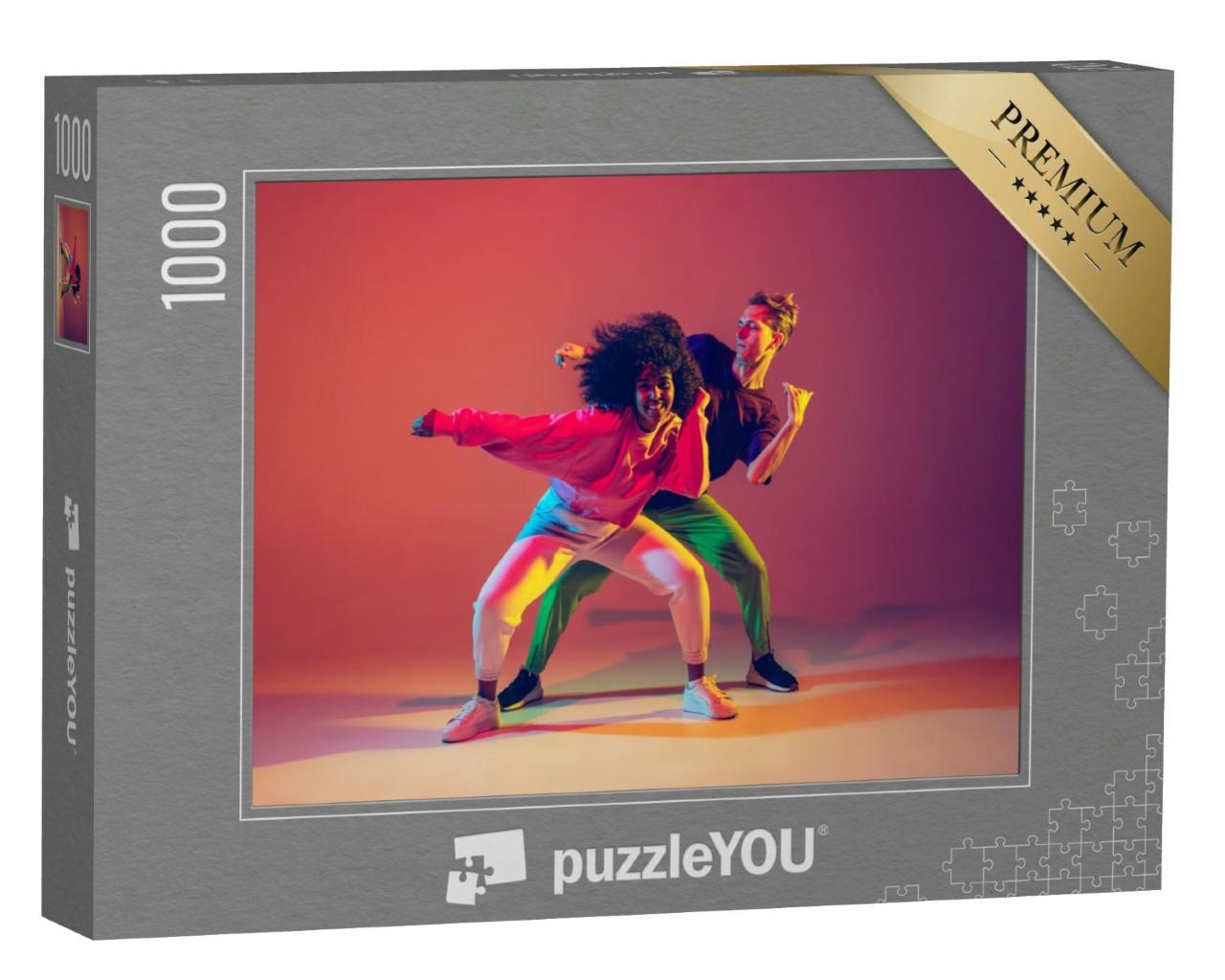Puzzle 1000 Teile „Power beim Tanzen“