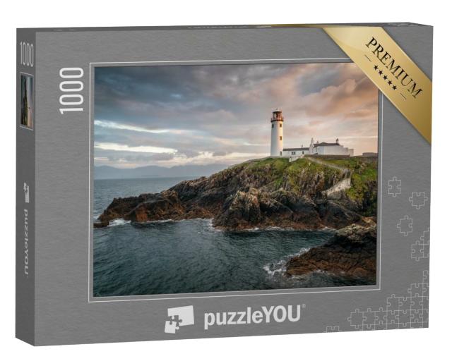 Puzzle 1000 Teile „Leuchtturm Fanad an der Nordküste von Donegal, Irland“