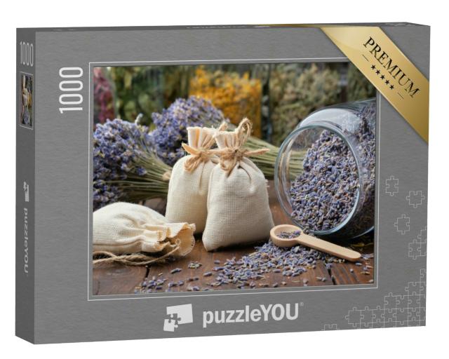 Puzzle 1000 Teile „Getrockneter Lavendel“