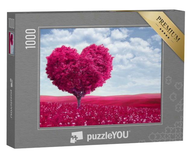 Puzzle 1000 Teile „Purple Heart“