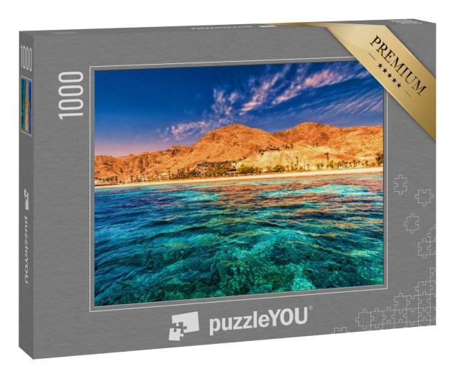 Puzzle 1000 Teile „Berge hinter dem Roten Meer“