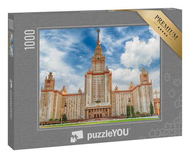 Puzzle 1000 Teile „Staatliche Lomonossow-Universität, Moskau, Russland“