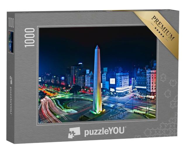 Puzzle 1000 Teile „Buenos-Aires Stadt Nacht“