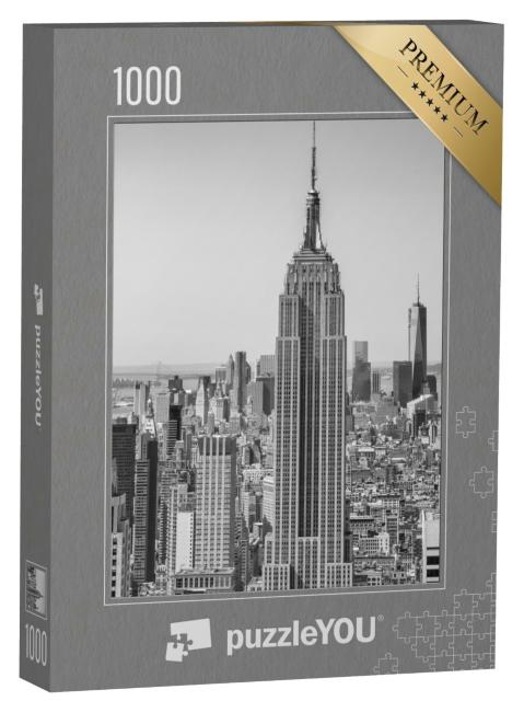 Puzzle 1000 Teile „Die Skyline von New York City aus der Luft“