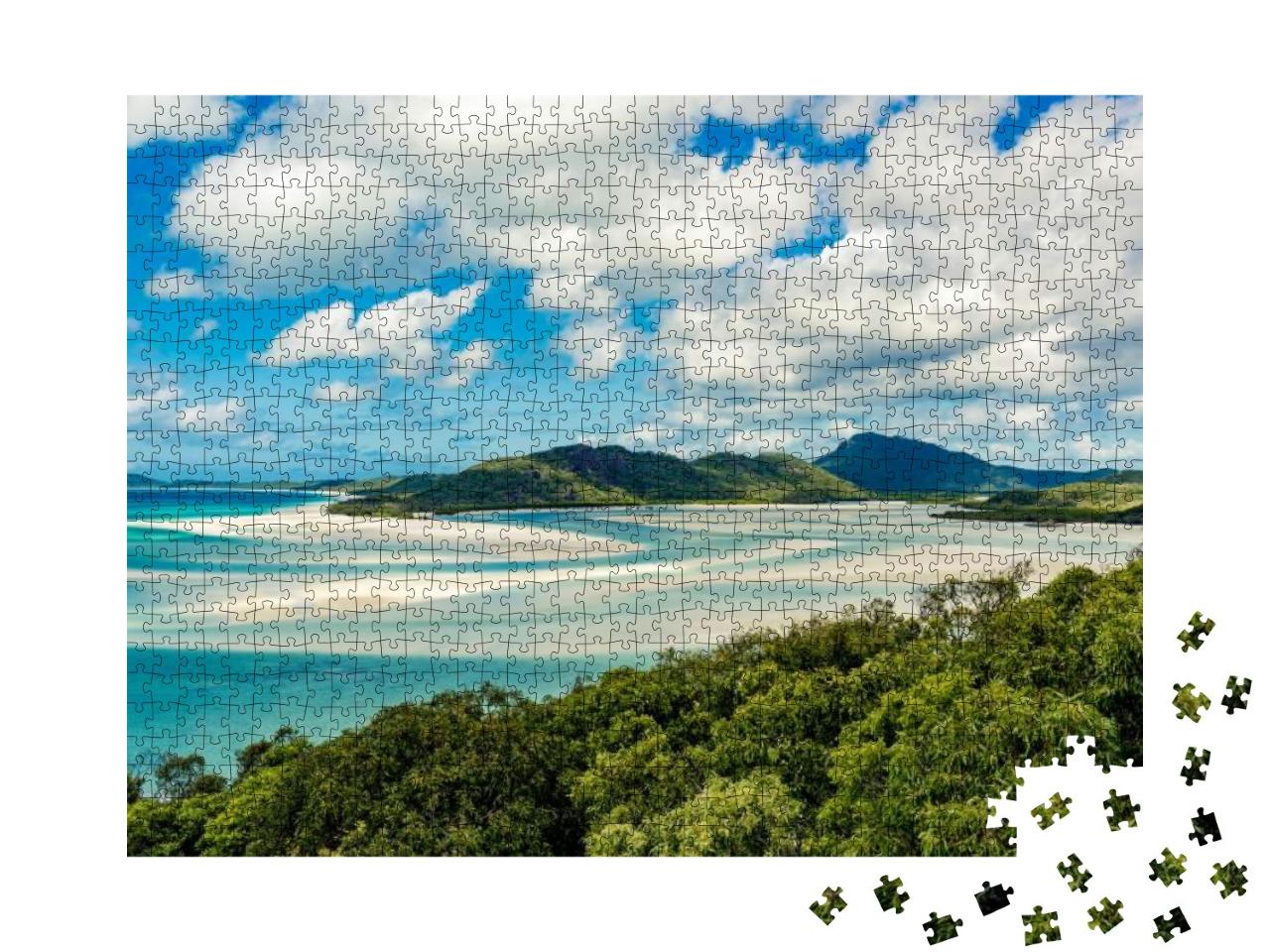 Puzzle 1000 Teile „Airlie Beach auf den Whitsundays, Australien“