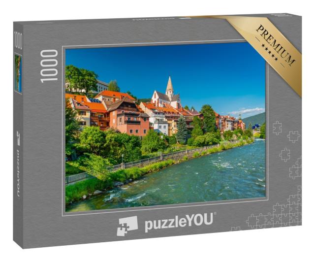 Puzzle 1000 Teile „Die schöne österreichische Stadt Murau, Weststeiermark“