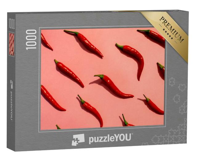 Puzzle 1000 Teile „Rote Chilischoten “