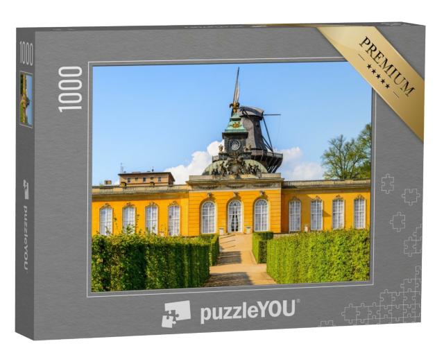 Puzzle 1000 Teile „Schloss im Park Sansoussi, Potsdam, Deutschland“