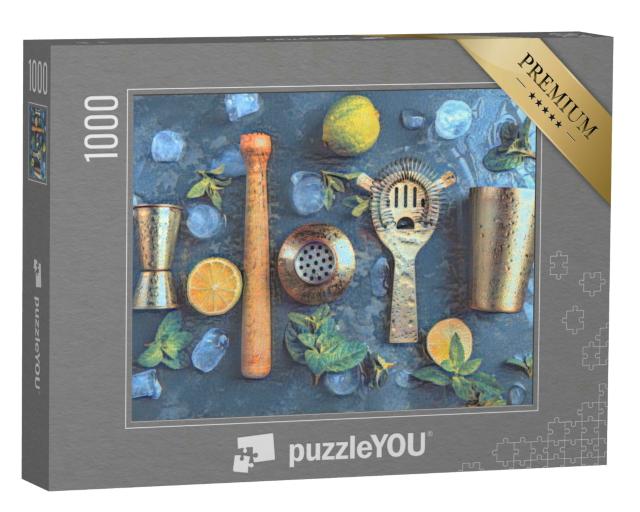 Puzzle 1000 Teile „im Stil von Paul-Cezanne - Cocktails - Puzzle-Kollektion Künstler & Gemälde“