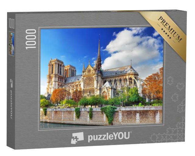 Puzzle 1000 Teile „Kathedrale Notre Dame Paris, Frankreich“