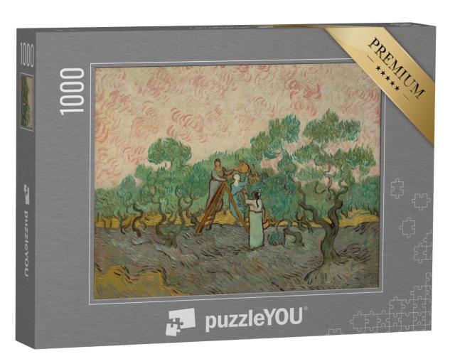 Puzzle 1000 Teile „Vincent van Gogh - Frauen pflücken Oliven“