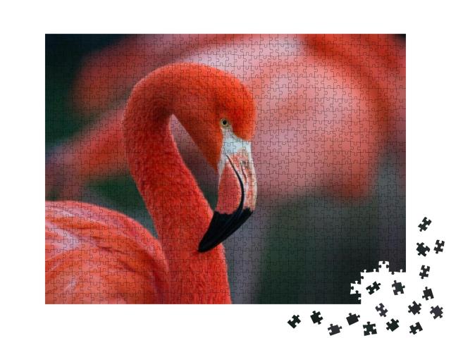 Puzzle 1000 Teile „Flamingo“
